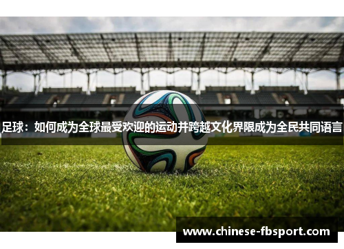 足球:如何成为全球最受欢迎的运动并跨越文化界限成为全民共同语言 足球:如何成为全球最受欢迎的运动并跨越文化界限成为全民共同语言