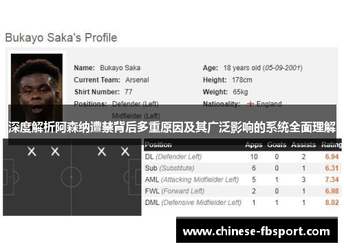 深度解析阿森纳遭禁背后多重原因及其广泛影响的系统全面理解 深度解析阿森纳遭禁背后多重原因及其广泛影响的系统全面理解